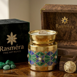 Gold plated with Gems